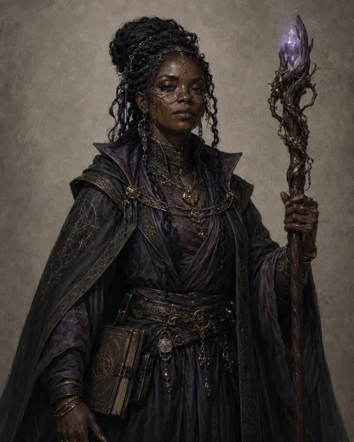 Wizard hero portrait